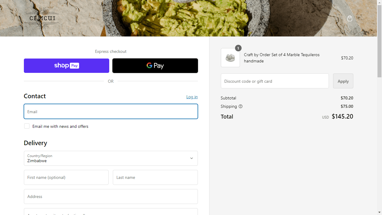 How to apply Cemcui coupon code